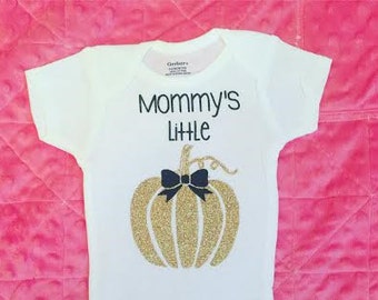 mommy's little pumpkin maternity shirt