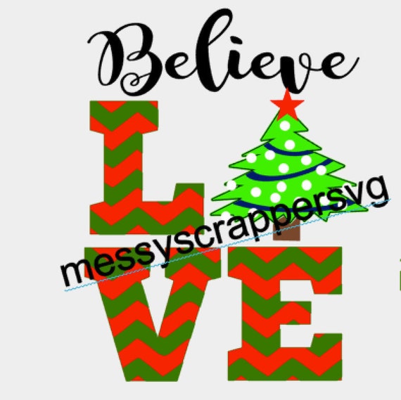 Love Christmas Digital SVG Perfect for the holidayssvg cut