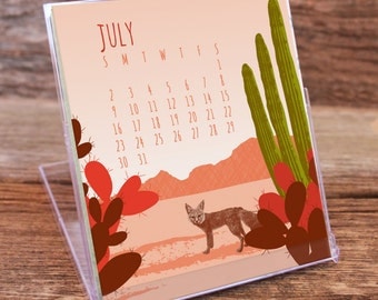 2017 Desk Calendar / Flora and Fauna