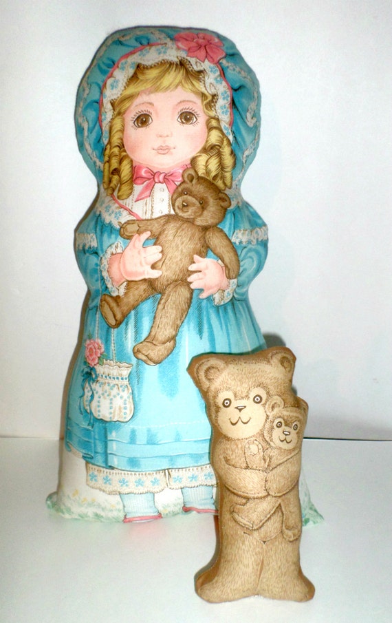 Doll Pillow Old Fashioned Pillow Doll Girls by CarriesCraftStore