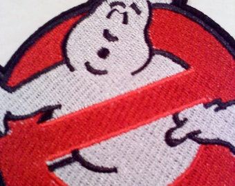 Ghostbusters Iron on Sew On Patch