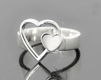 best friend ring infinity ring knot ring promise