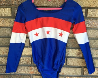 Vintage Leotard / Bodysuit / Gymnastics / Dance Wear