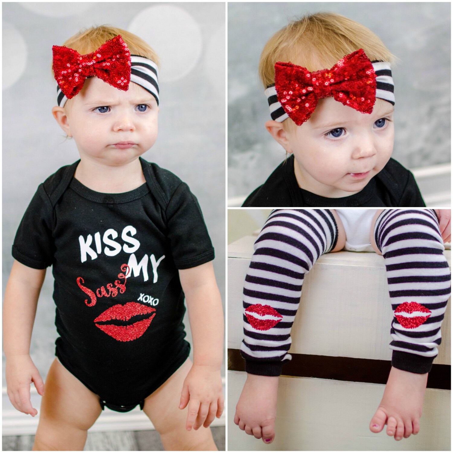Funny Baby Girl Clothes New Mom Gift Sassy Baby Gift Mommy
