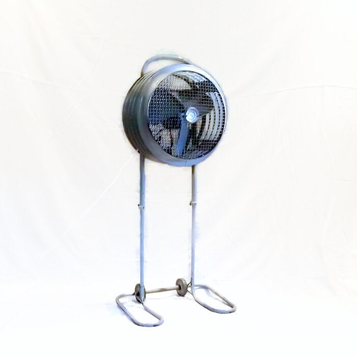 Vintage Industrial Fan Westinghouse Mobilaire 1950s