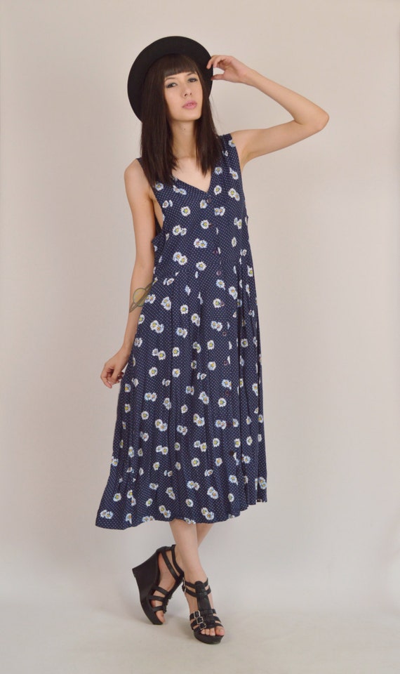 daisy overall dress