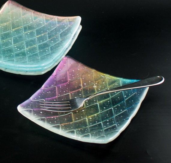 seaglass dinnerware spring plates padstyle.com