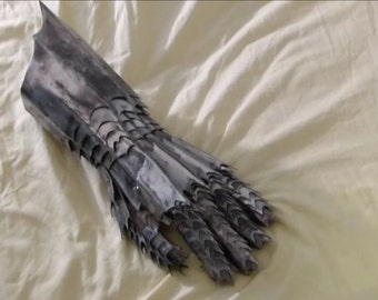 Steel Armor Gauntlet Printable Patterns, Lord of the Rings inspired