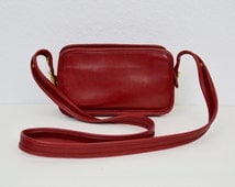 vintage red coach