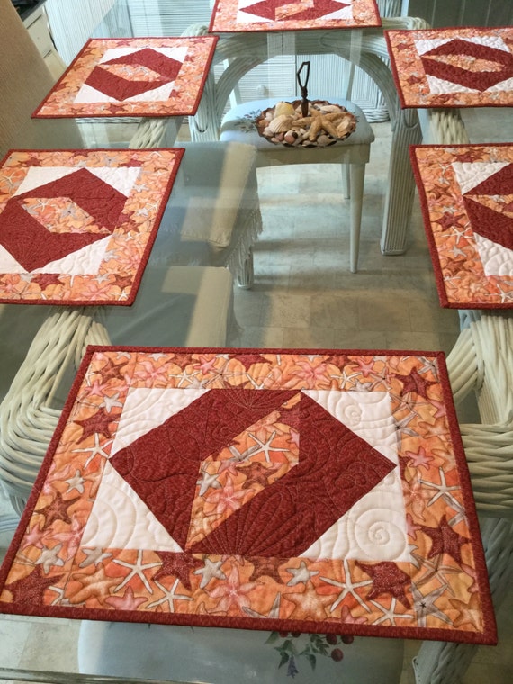 Dining placemats Quilted placemats Gifts for homesold in