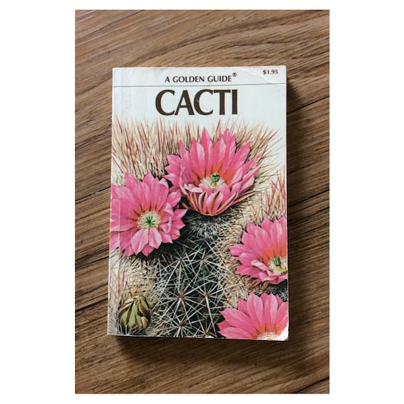 Golden Guide Cacti Book Cactus Succulent Book Golden Nature