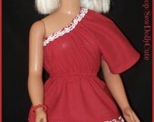 Frozen My Size Elsa And Barbie Christmas Candy Twist Skirt And Top Frozen My Size Elsa And Barbie Christmas Candy Twist Skirt And Top