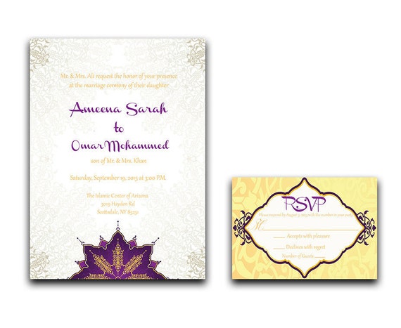 Nikah Wedding Invitations 4