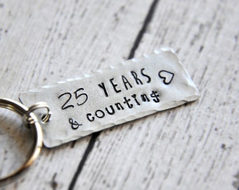 25th anniversary gift Etsy