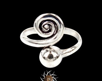 Toe Ring - Silver Toe Ring - Adjusable Toe Ring - Foot Accessories - Foot Ring - Foot Jewelry - Beach Jewelry - Summer Jewelry (T21)