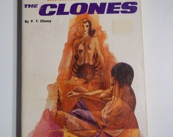 The Clones by P.T. Olemy Flagship Books 1968 Vintage Science Fiction Paperback