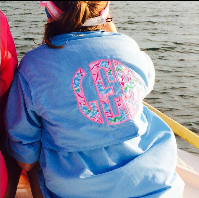 lilly pulitzer monogram shirt