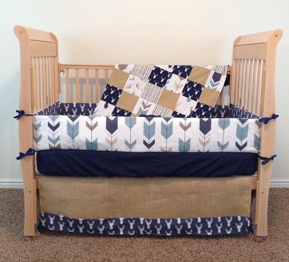 Custom Baby Bedding Boy Baby Bedding Crib by SewSweetBabyDesigns