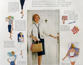 1960 Fems Feminine Hygiene Products Ad 1960s Women's