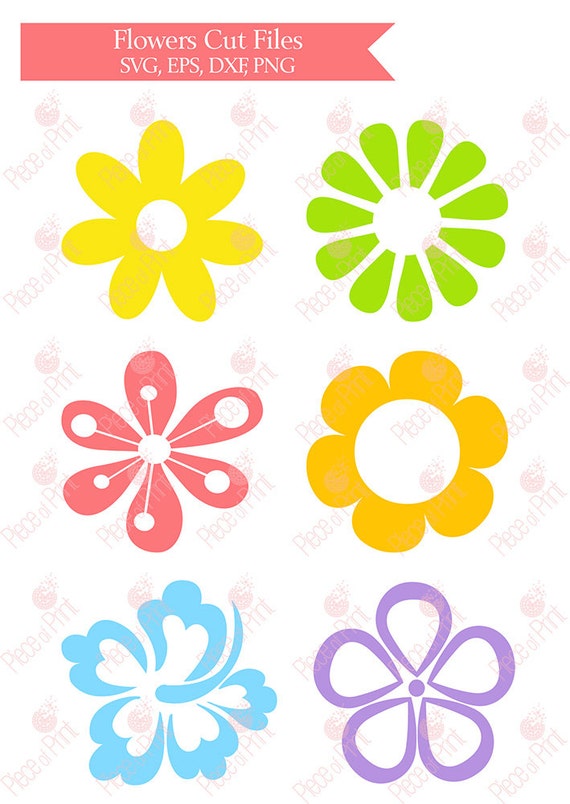 Flower svg Spring Flowers svg Spring Summer by pieceofprint