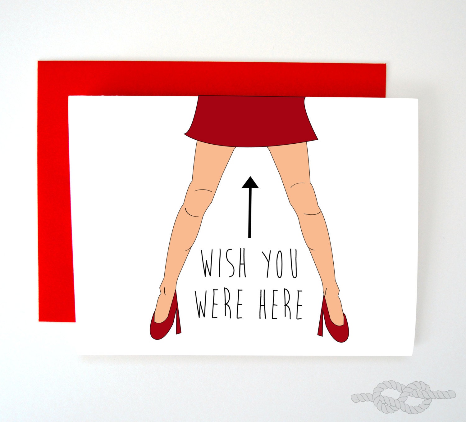 Funny Naughty Card Birthday Card I Miss You Card by KnottyCards âž¤ Funny Naughty Love Quotes