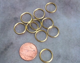 Unique gold hair accessories wedding gold hair rings bridal hair jewelry for braids larp costume gypsy jewelry for bridesmaids boho wedding