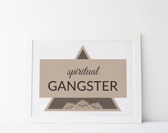 Spiritual gangster | Etsy