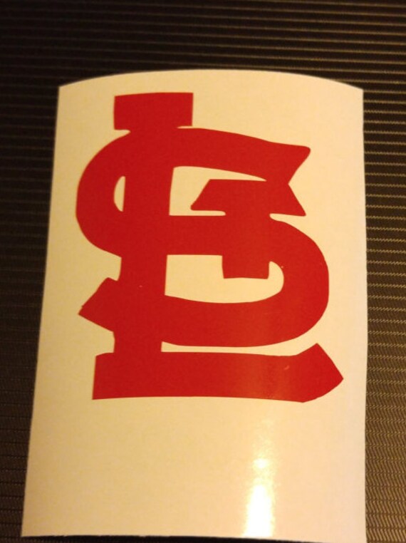 St. Louis Cardinal's Baseball Decal permanent vinyl