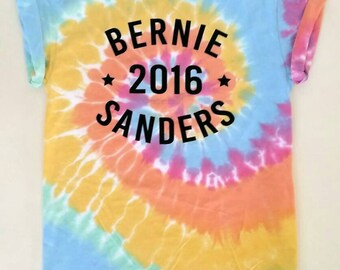 Bernie Sanders Tye Dye Pastel T-shirt