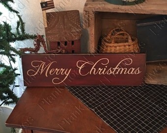 STENCIL, Merry Christmas, 20"x5.5", Christmas stencils, holiday stencils, script stencils, reusable stencils, plastic stencils,NOT A SIGN