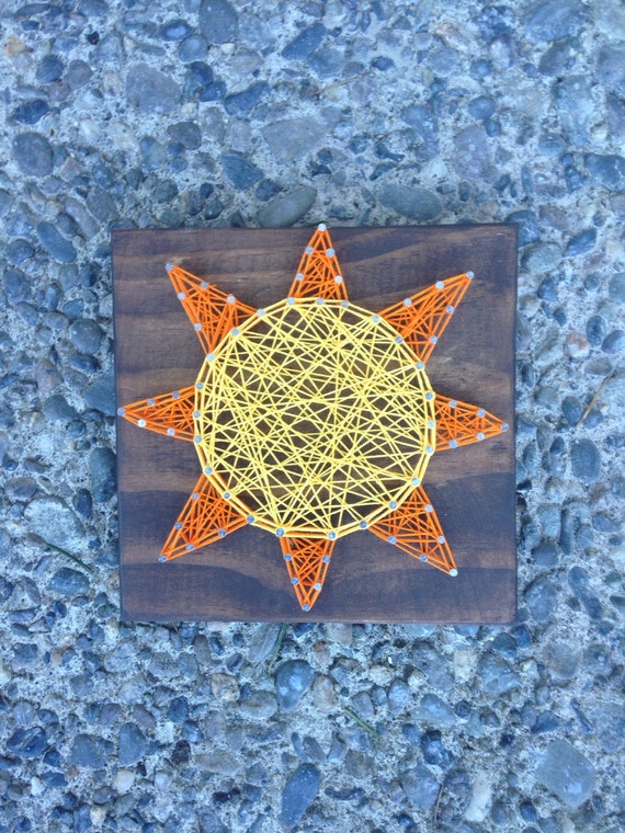 MADE TO ORDER Mini Sunshine String Art
