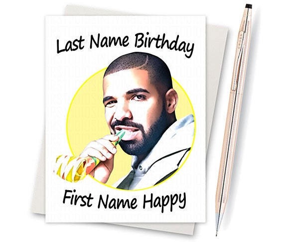 drake-birthday-card-no-new-friends-in-2020-drake-birthday-card
