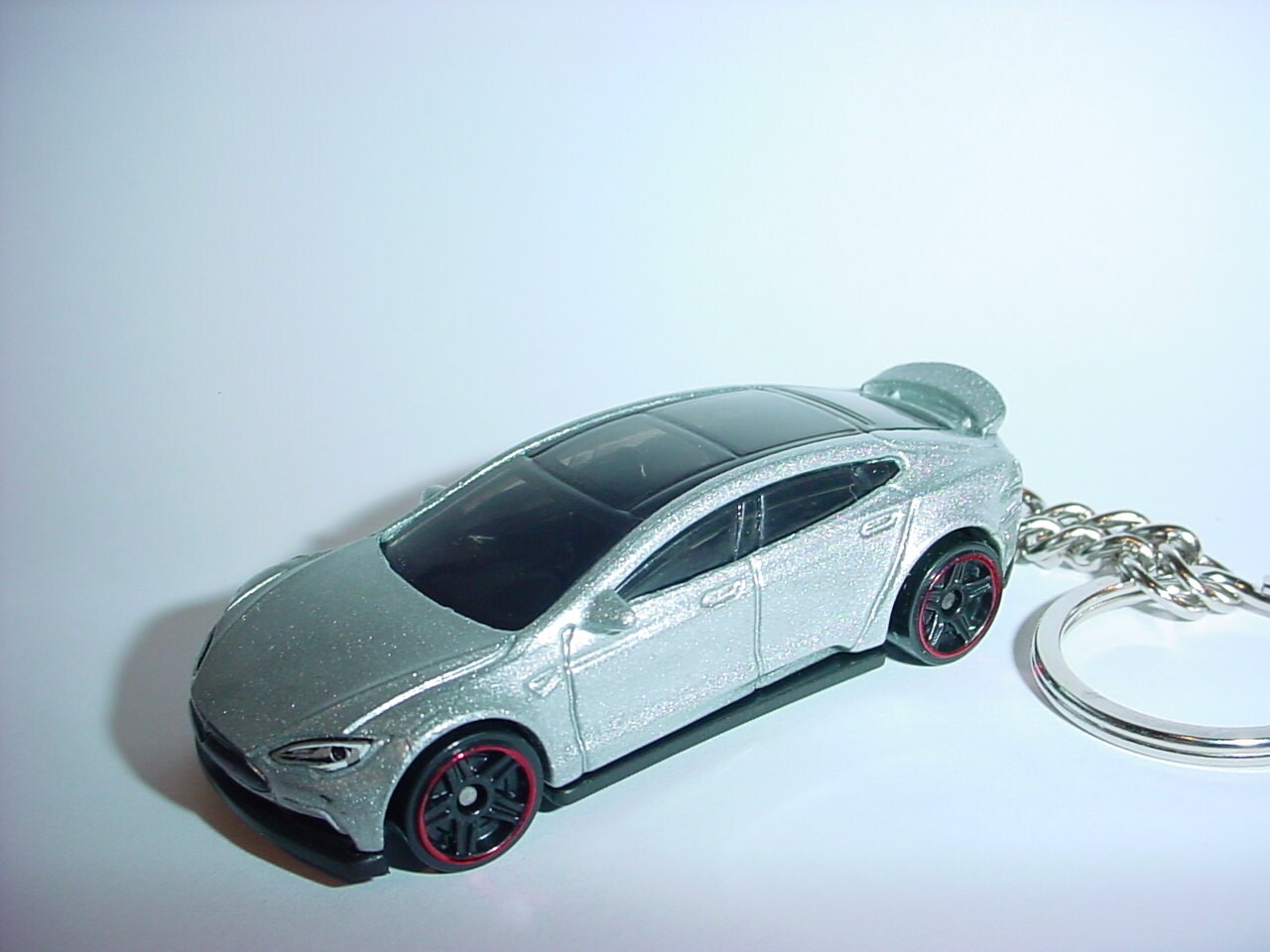 3d Tesla Model S Custom Keychain By Brian Thornton Keyring Key