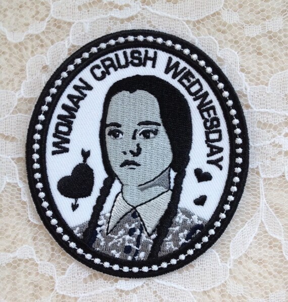 Wednesday Addams WCW Woman Crush Iron-On Patch Victorian