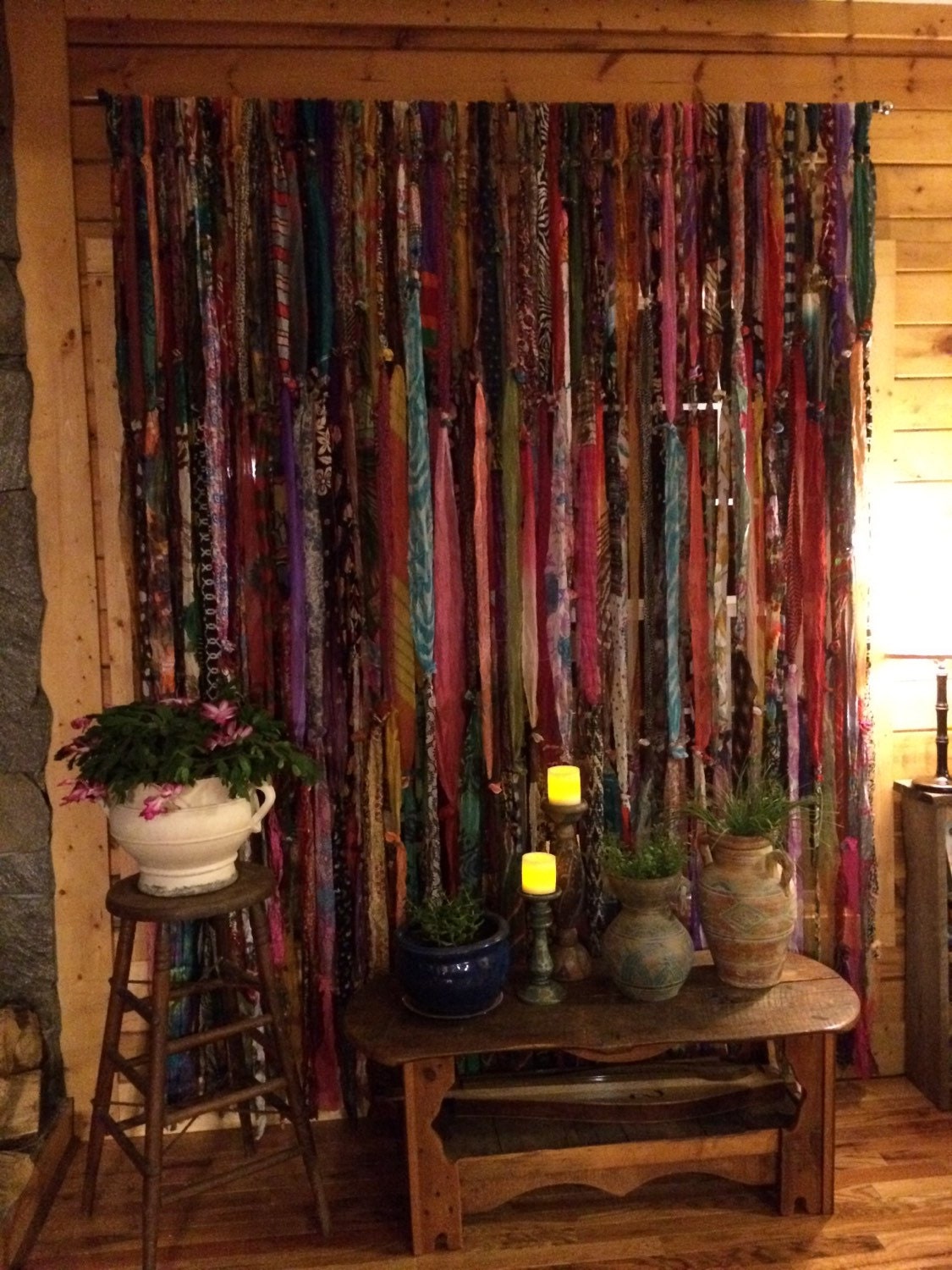 Boho curtains 76x95 by Melisalanious on Etsy