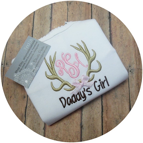 Personalized Baby Girl Embroidery Girls Hunting Embroidery