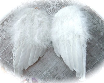White Feather Wings Baby Angel Wings Craft Supplies Floral Supplies FL-129