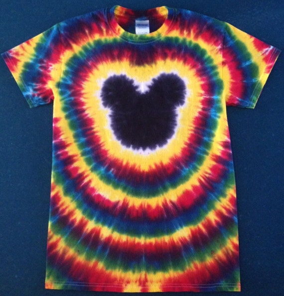 how to make a tie dye mickey shirt