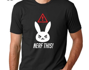 Overwatch D.VA Nerf This! tee