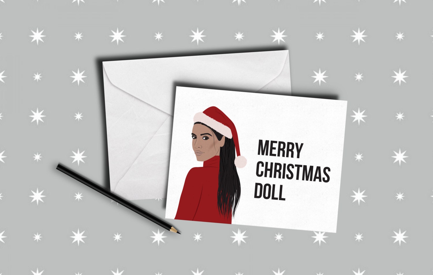 Kim Kardashian Christmas Card Christmas Card Merry Christmas