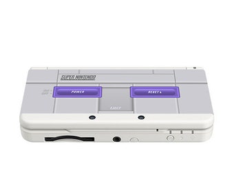 Super Nintendo (American NTSC) New 3DS and New 3DS XL Skin