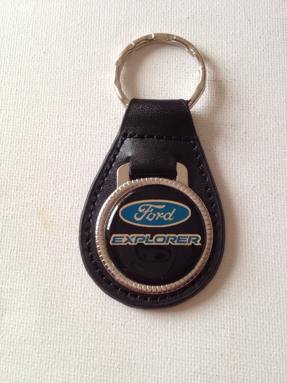 Ford Explorer Keychain Genuine Leather Ford Key Chain