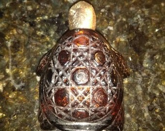 Avon Turtle After Shave Decanter Full