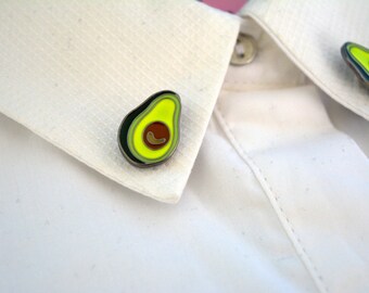 Avocado Pin / Brooch, for all the veggie lovers (L) 1 pcs