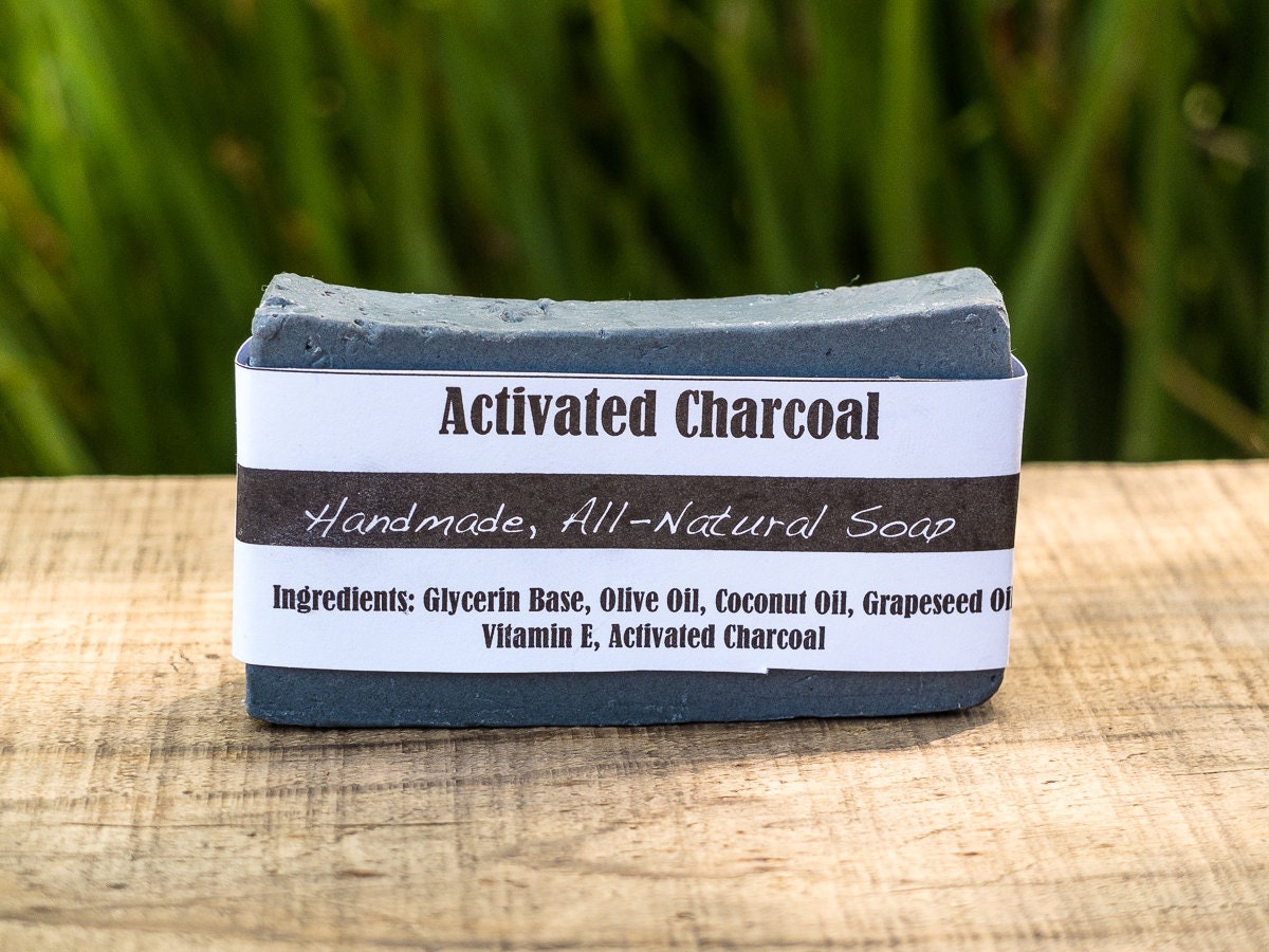 Activated Charcoal Soap Bar Handmade Soap Homemade Soaps