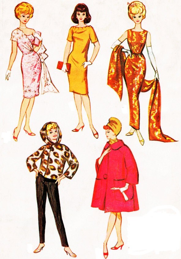 PDF Instant Download Vintage Sewing Pattern to make a