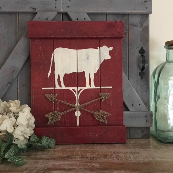 Rustic Dining Room Decor Farmhouse Animal By Elevenowlsstudio