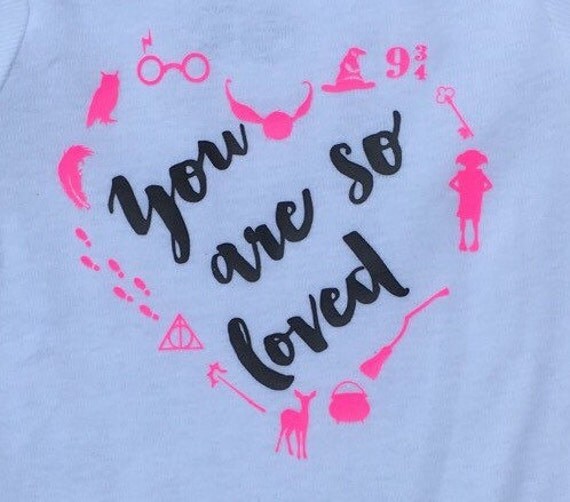 You are so loved childs teeshirt Harry Potter by LakesideDesigns1