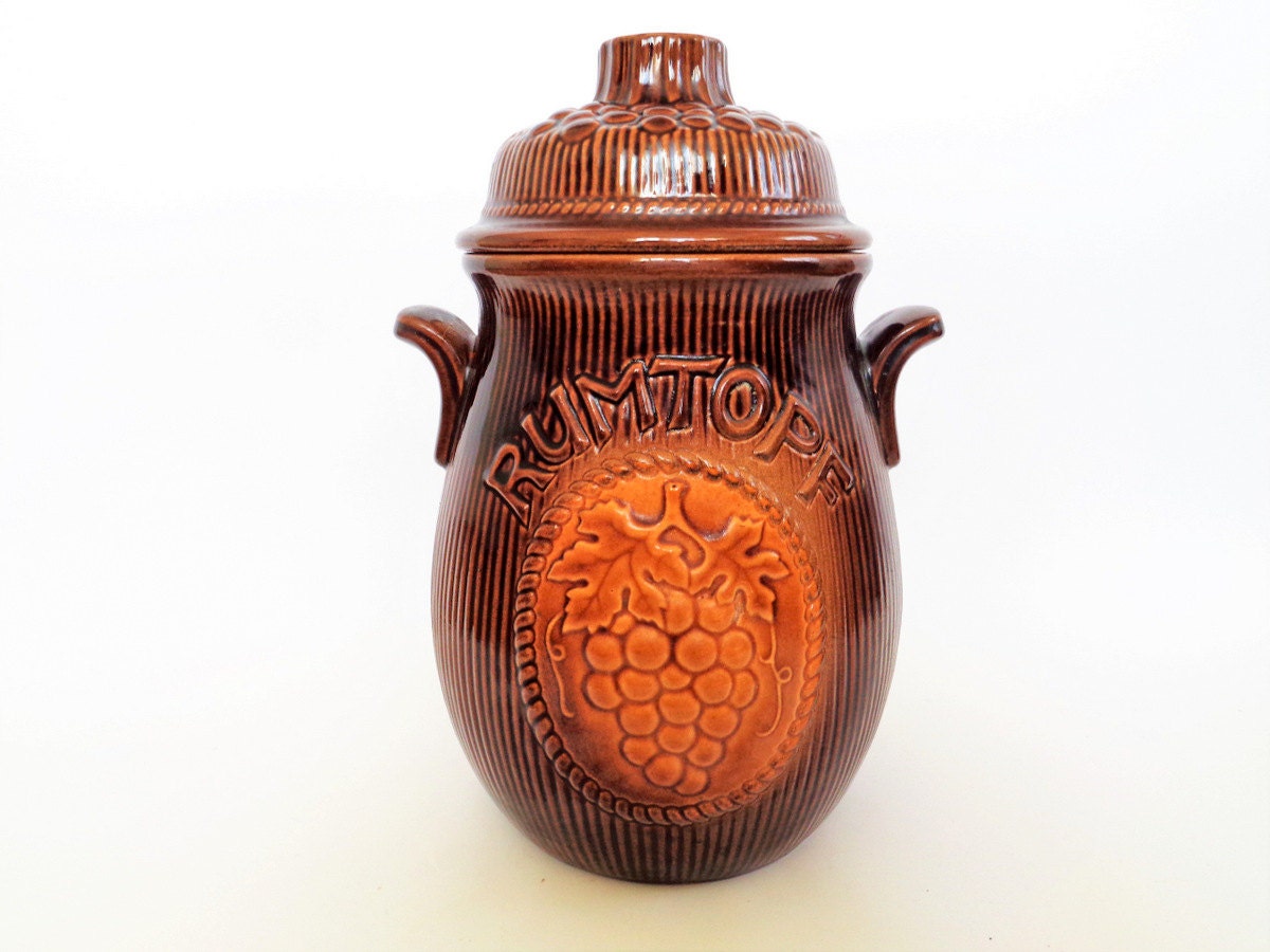 Rumtopf Jar rum pot Ceramic Jar Fruit Pot stoneware pot