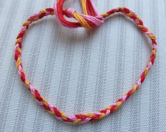 Custom Double Braid Woven Friendship Bracelet